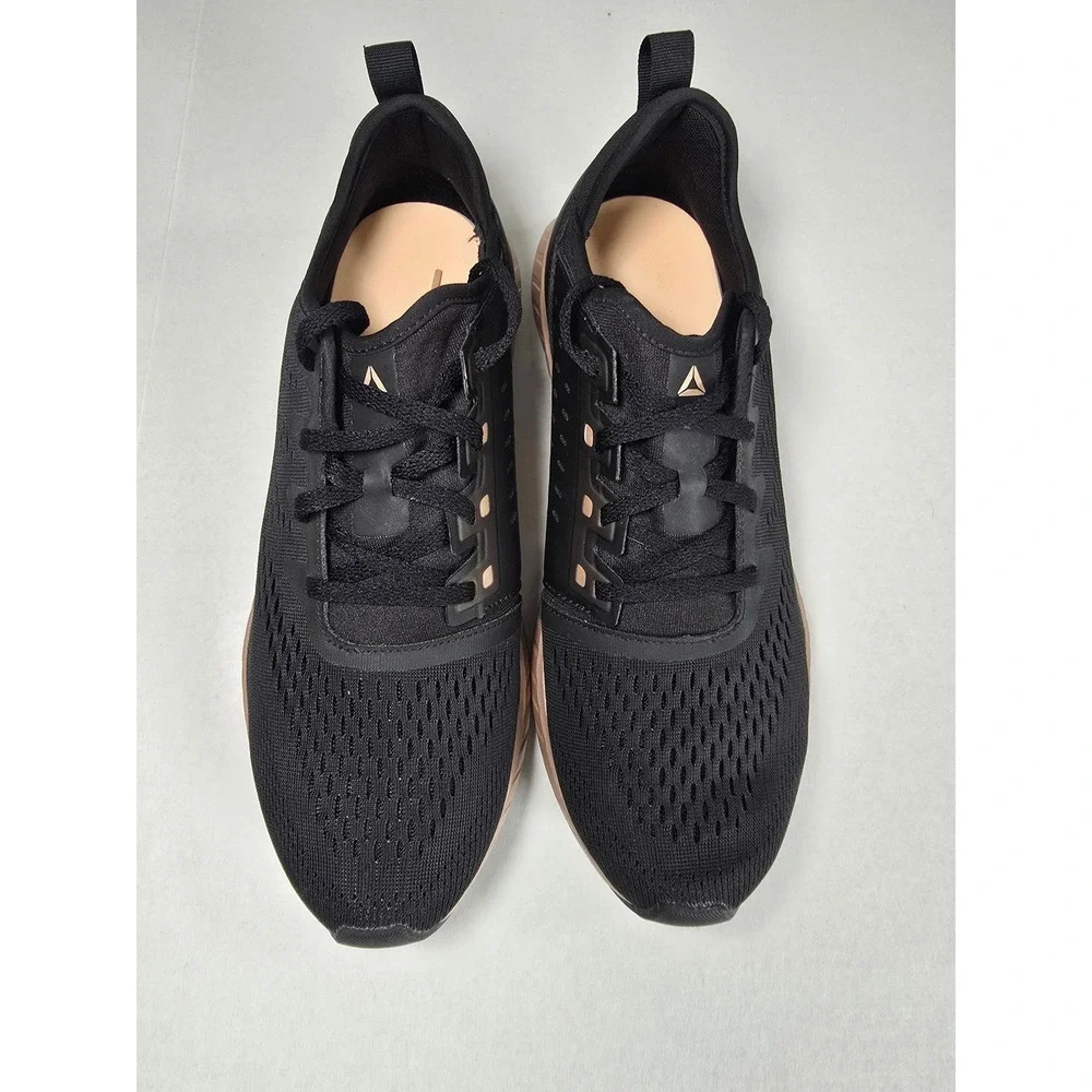 Reebok Flashfilm Womens Running Shoes Black Rose Gold DV6972 Size 11 Sneakers